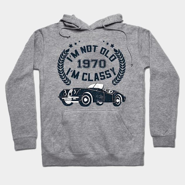 I'm Not Old I'm Classic Funny Car Graphic - Mens & Womens Hoodie by Meryarts